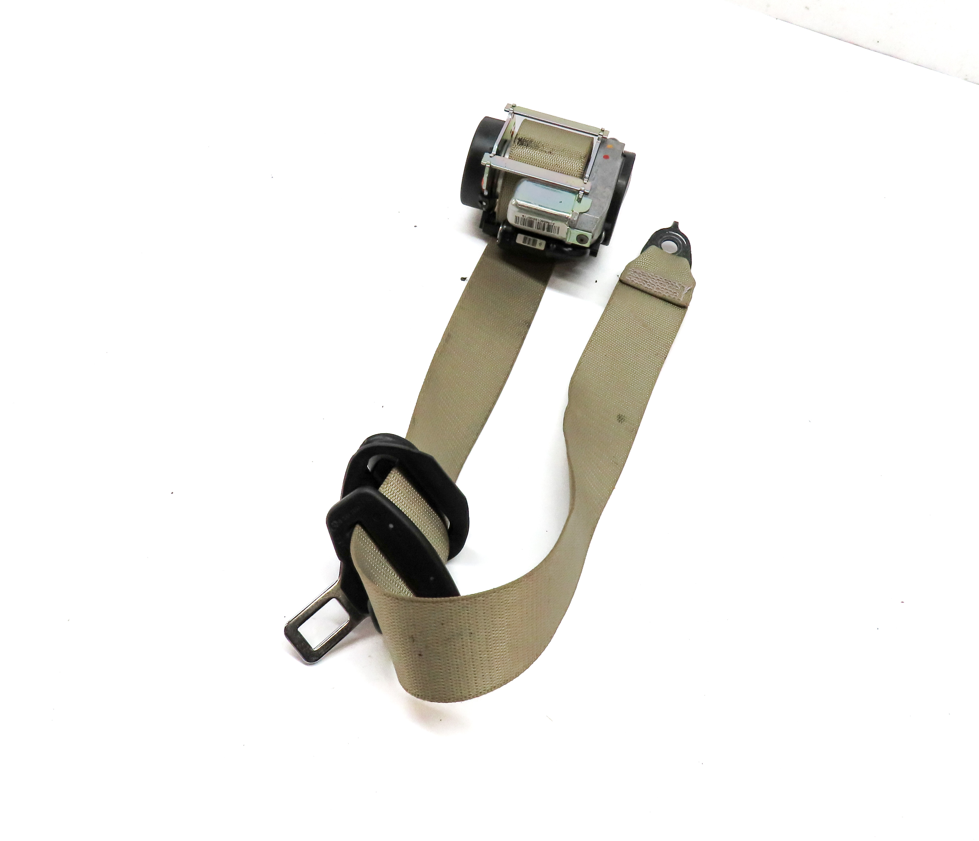 2015 MERCEDES GL550 (X166) REAR 3RD ROW RIGHT SEAT SEATBELT RETRACTOR (BEIGE) — exact item pictured